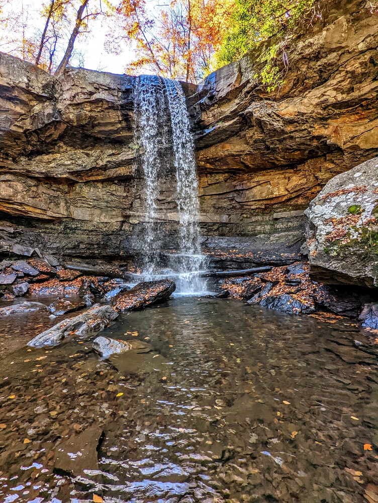 Cucumber Falls in Ohiopyle State Park