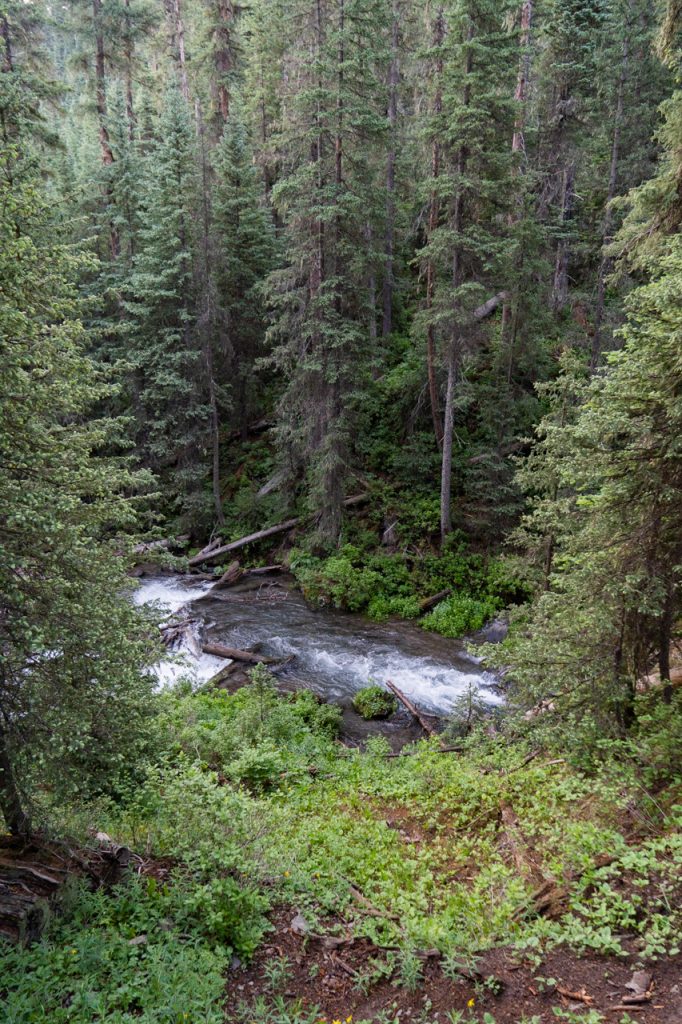 Blue Lakes Trail in Colorado