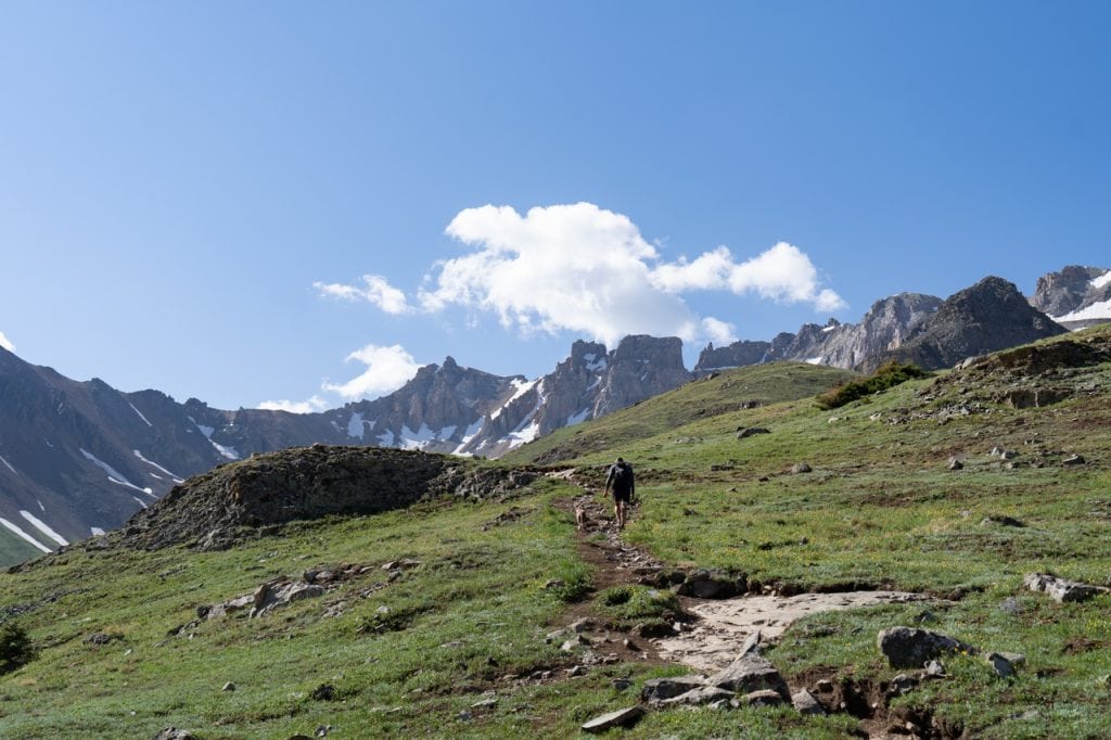 Blue Lakes Trail