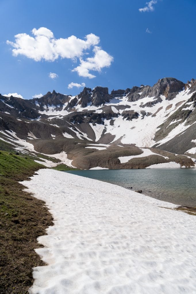 Blue Lakes Trail: Upper Blue Lake