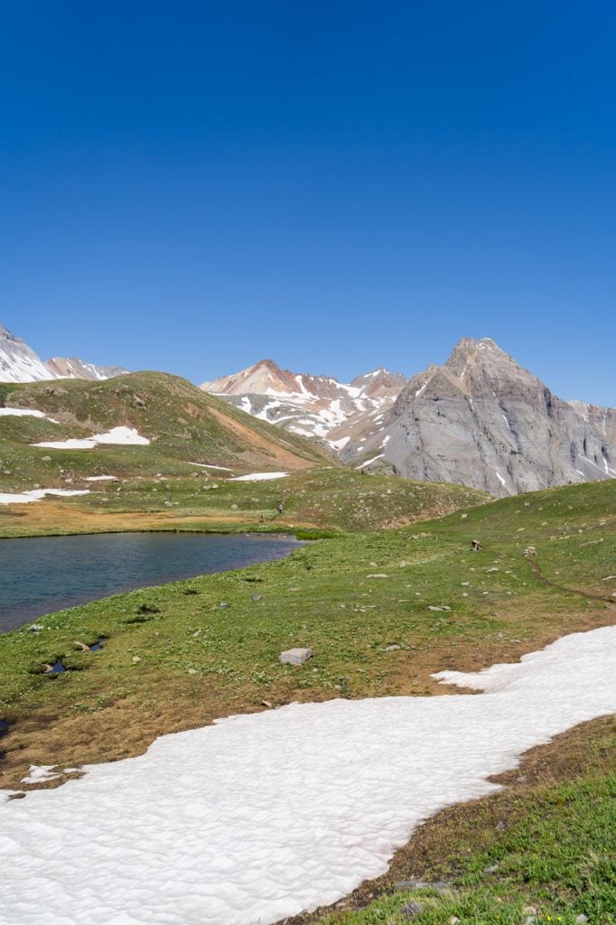 Blue Lakes Trail: Upper Blue Lake