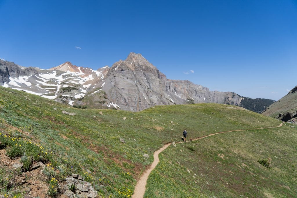 Blue Lakes Trail