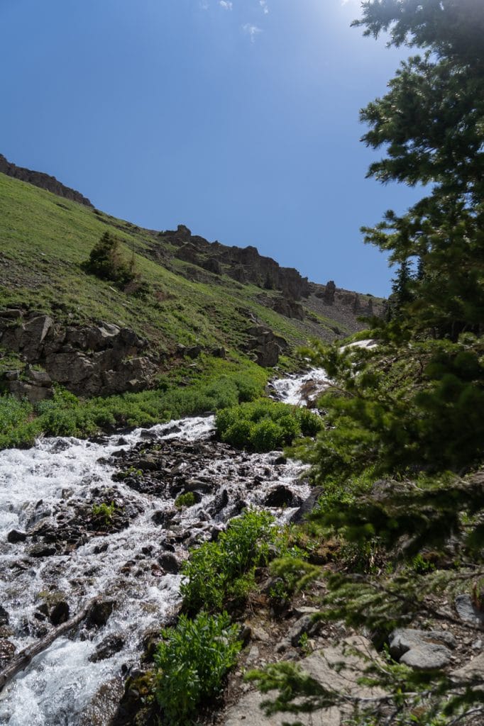 Blue Lakes Trail