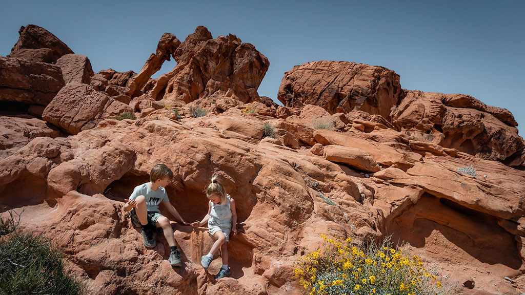 valley of fire elephant rock