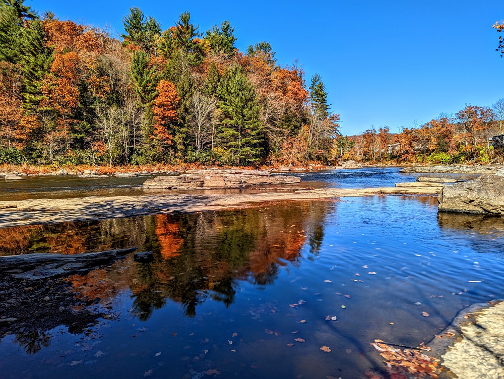 Youghiogheny River on the Cucumber Falls trail