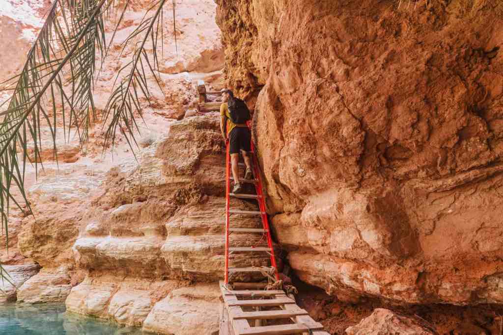 new ladder at beaver falls