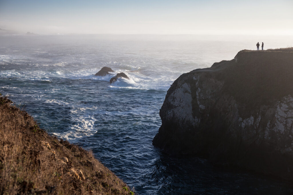 The rugged Mendocino Coastline