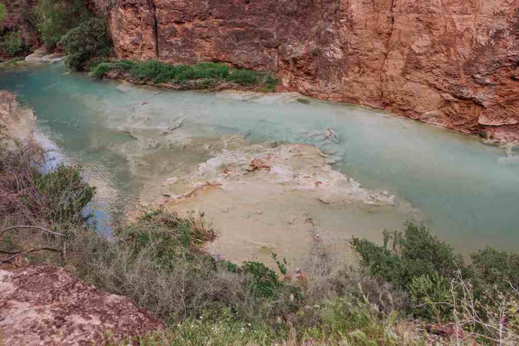 Havasu Creek clear water