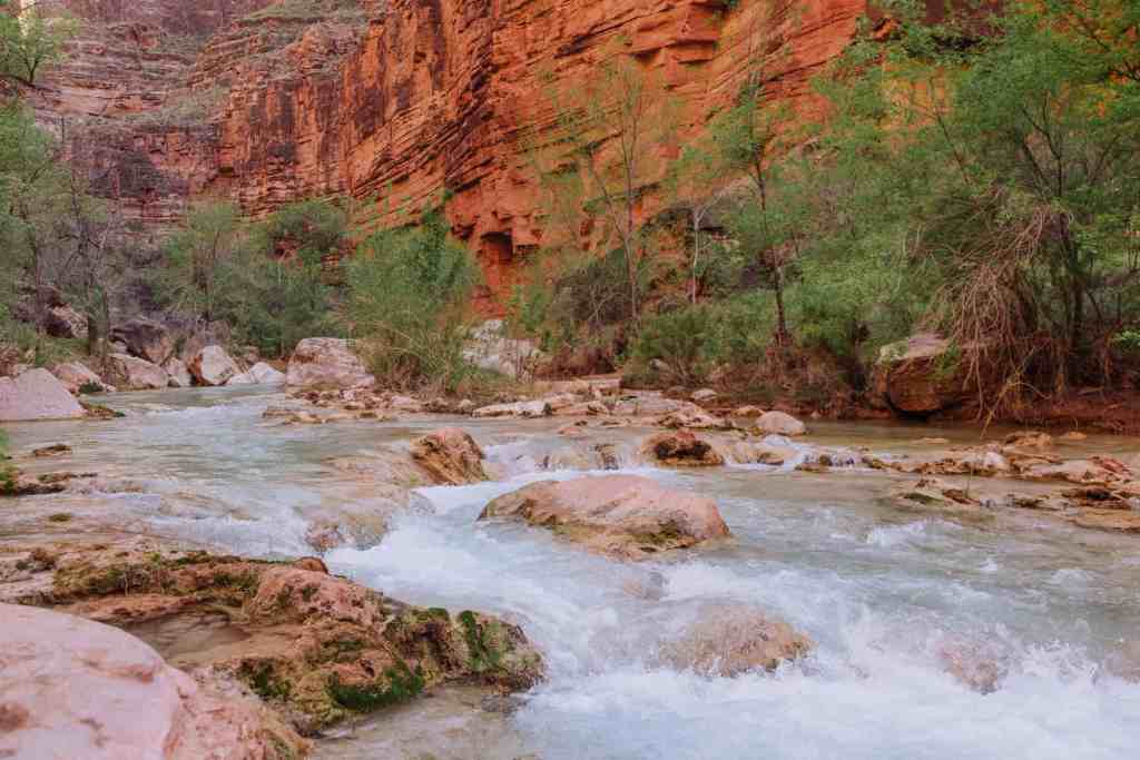 Havasu Creek on the confluence hike