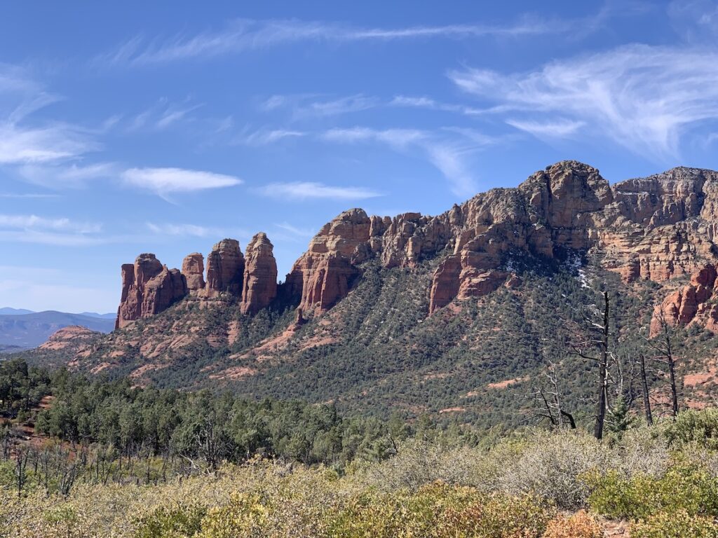 Sedona red rocks.