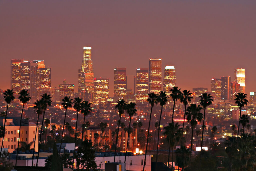 Downtown Los Angeles skyline