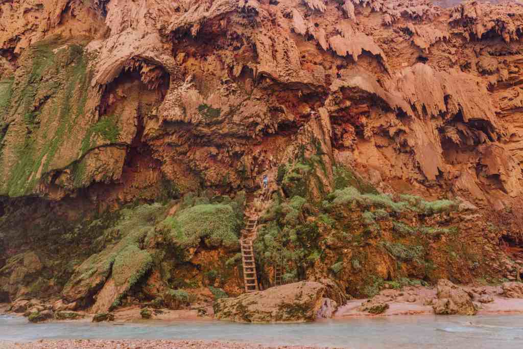 Mooney Falls descent 