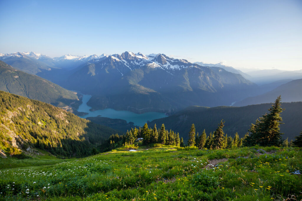 Diablo Lake at North Cascades National Park