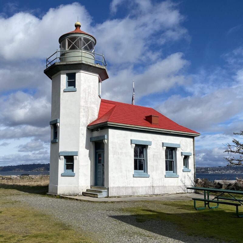 Point Robinson Lighthouse on Vashon Island