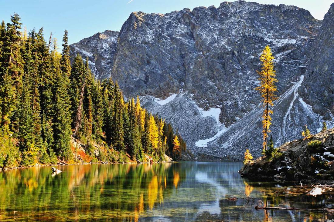 blue lake north cascades national park