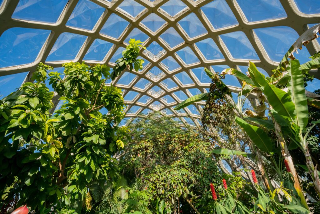 The Denver Botanic Gardens in Denver, Colorado