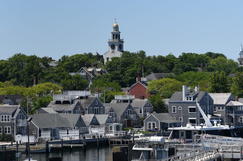 Views of Nantucket, Massachusetts.