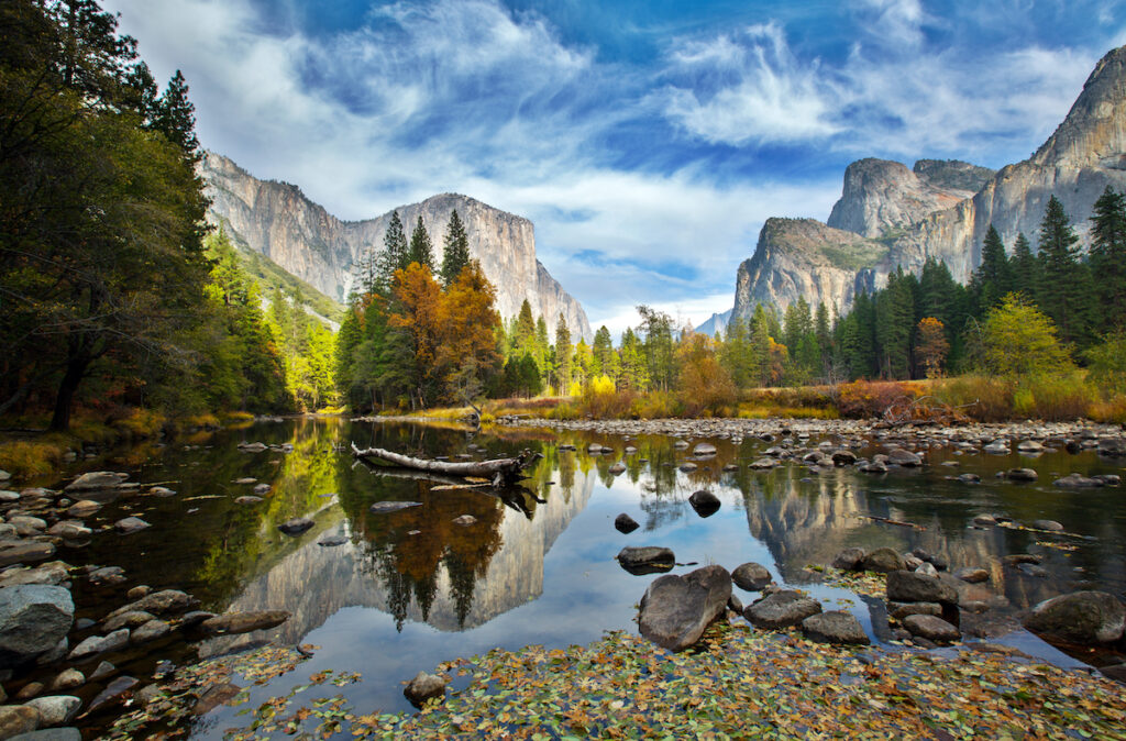 El Capitan and Merced River