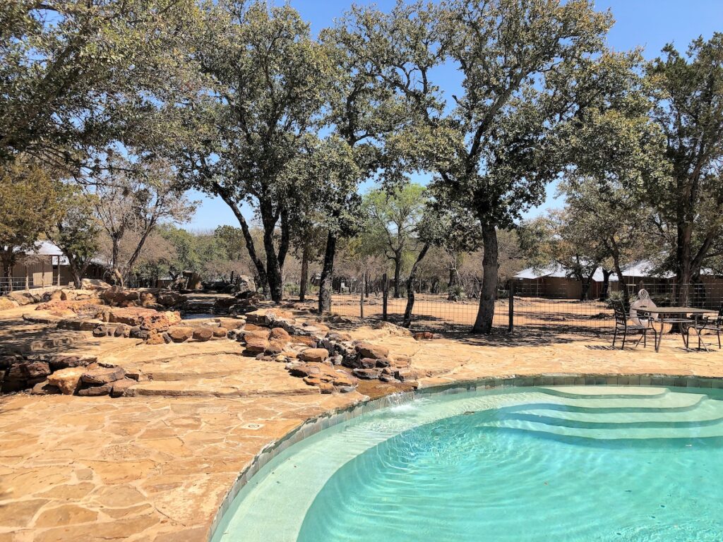 Swimming pool at Canyon of the Eagles