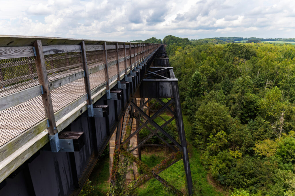 High Bridge Trail State Park in Virginia.