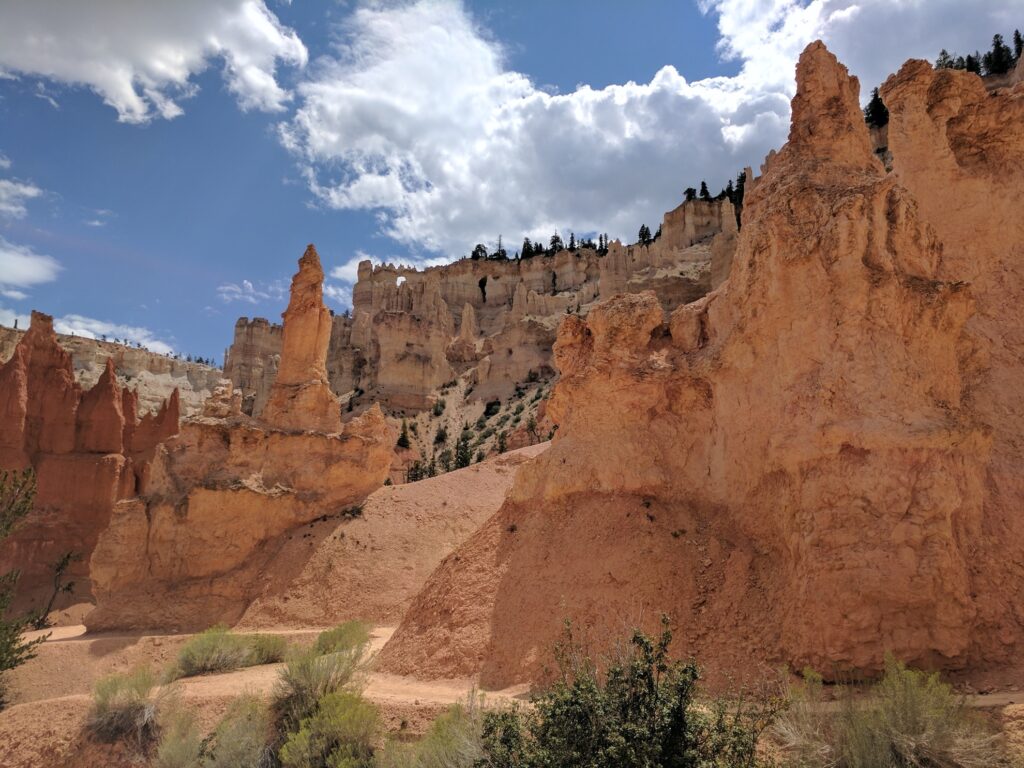 The Peek-A-Book Loop Trail at Bryce Canyon.